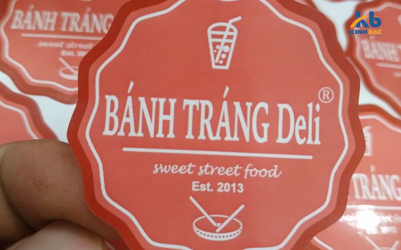 Mẫu tem nhãn sản xuất tại Xưởng in nhanh Bách Vượng