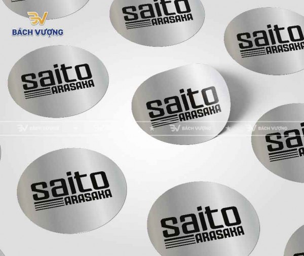 In tem decal bạc số lượng ít
